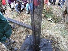ちば四季彩の森　植林ボランティア活動 2009/02/15